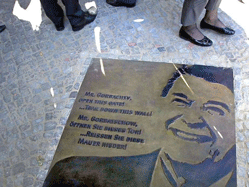 Reagan Gedenktafel