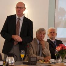 Bundestagspräsident a.D. Prof. Norbert Lammert bei seinem Besuch in Amberg.