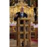 Bundestagspräsident Prof. Dr. Norbert Lammert, MdB hielt ein Kurzreferat zum Thema "Religion und Politik". Er merkte an, noch nie in einer so eindrucksvollen Umgebung zu diesem Thema gesprochen zu haben.